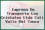 Empresa De Transporte Los Cristales Ltda Cali Valle Del Cauca
