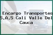 Encargo Transportes S.A.S Cali Valle Del Cauca
