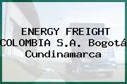 ENERGY FREIGHT COLOMBIA S.A. Bogotá Cundinamarca