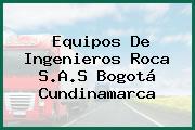 Equipos De Ingenieros Roca S.A.S Bogotá Cundinamarca