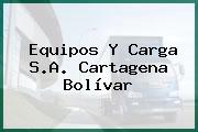 Equipos Y Carga S.A. Cartagena Bolívar