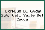 EXPRESO DE CARGA S.A. Cali Valle Del Cauca