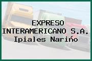 EXPRESO INTERAMERICANO S.A. Ipiales Nariño
