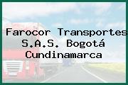Farocor Transportes S.A.S. Bogotá Cundinamarca