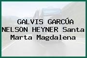GALVIS GARCÚA NELSON HEYNER Santa Marta Magdalena