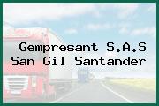 Gempresant S.A.S San Gil Santander