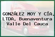 GONZÁLEZ MOY Y CÍA. LTDA. Buenaventura Valle Del Cauca