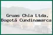 Gruas Chia Ltda. Bogotá Cundinamarca