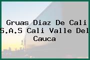 Gruas Diaz De Cali S.A.S Cali Valle Del Cauca