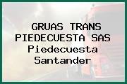 GRUAS TRANS PIEDECUESTA SAS Piedecuesta Santander