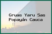 Gruas Yaru Sas Popayán Cauca