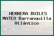 HERRERA BUILES MATEO Barranquilla Atlántico