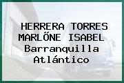 HERRERA TORRES MARLÕNE ISABEL Barranquilla Atlántico