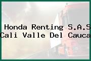 Honda Renting S.A.S Cali Valle Del Cauca