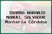 IBARRA NARANJO MANUEL SALVADOR Montería Córdoba