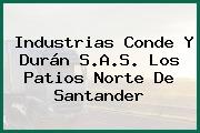 Industrias Conde Y Durán S.A.S. Los Patios Norte De Santander