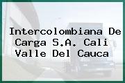 Intercolombiana De Carga S.A. Cali Valle Del Cauca