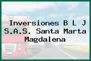 Inversiones B L J S.A.S. Santa Marta Magdalena