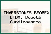 INVERSIONES BEABEX LTDA. Bogotá Cundinamarca