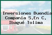 Inversiones Buendia Compania S.En C. Ibagué Tolima
