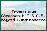 Inversiones Cárdenas M I S.A.S. Bogotá Cundinamarca
