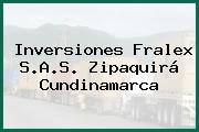 Inversiones Fralex S.A.S. Zipaquirá Cundinamarca