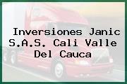 Inversiones Janic S.A.S. Cali Valle Del Cauca
