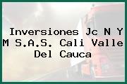 Inversiones Jc N Y M S.A.S. Cali Valle Del Cauca