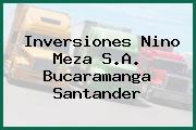 Ver inversiones nino meza sa bucaramanga santander Inversiones Nino Meza S.A. Bucaramanga Santander