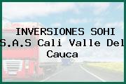 INVERSIONES SOHI S.A.S Cali Valle Del Cauca