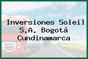Inversiones Soleil S.A. Bogotá Cundinamarca