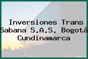 Inversiones Trans Sabana S.A.S. Bogotá Cundinamarca