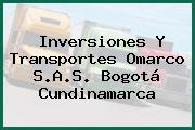 Inversiones Y Transportes Omarco S.A.S. Bogotá Cundinamarca