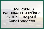INVERSONES MALDONADO JIMÕNEZ S.A.S. Bogotá Cundinamarca