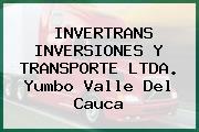 INVERTRANS INVERSIONES Y TRANSPORTE LTDA. Yumbo Valle Del Cauca