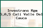 Investrans Rgm S.A.S Cali Valle Del Cauca