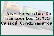 Jaar Servicios De Transportes S.A.S Cajicá Cundinamarca