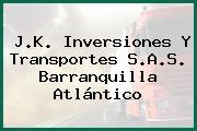 J.K. Inversiones Y Transportes S.A.S. Barranquilla Atlántico