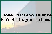 Jose Rubiano Duarte S.A.S Ibagué Tolima