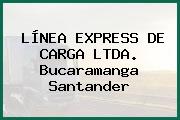 LÍNEA EXPRESS DE CARGA LTDA. Bucaramanga Santander
