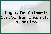 Login De Colombia S.A.S. Barranquilla Atlántico