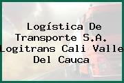 Logística De Transporte S.A. Logitrans Cali Valle Del Cauca