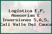 Logística E.P. Asesorías E Inversiones S.A.S. Cali Valle Del Cauca