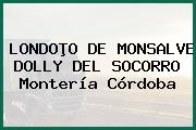 LONDOÞO DE MONSALVE DOLLY DEL SOCORRO Montería Córdoba