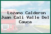Lozano Calderon Juan Cali Valle Del Cauca