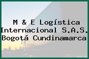 M & E Logística Internacional S.A.S. Bogotá Cundinamarca
