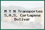 M Y N Transportes S.A.S. Cartagena Bolívar