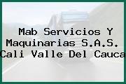 Mab Servicios Y Maquinarias S.A.S. Cali Valle Del Cauca