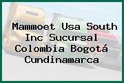 Mammoet Usa South Inc Sucursal Colombia Bogotá Cundinamarca