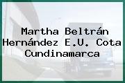 Martha Beltrán Hernández E.U. Cota Cundinamarca